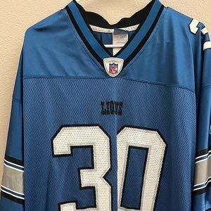 Reebok Jersey XL NFL Detroit Lions Jersey #30 Cory Schlesinger
